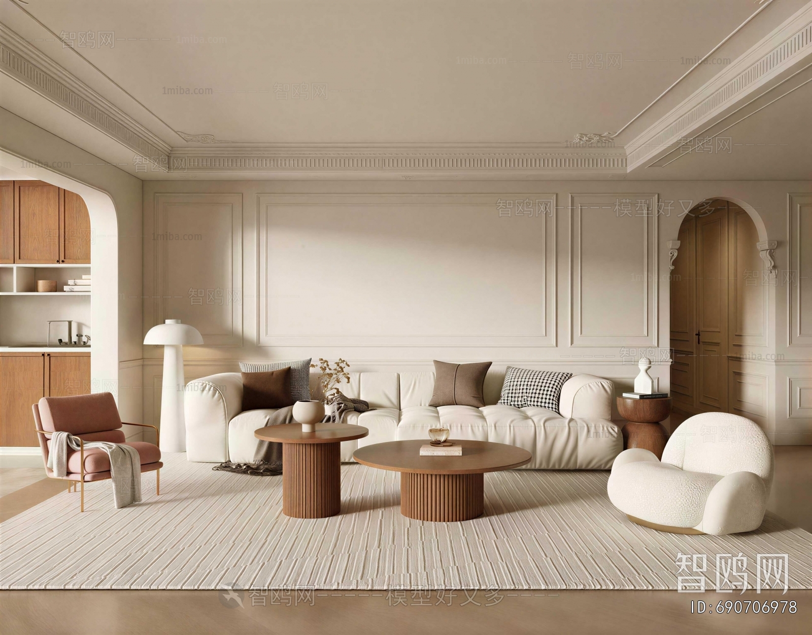 French Style A Living Room