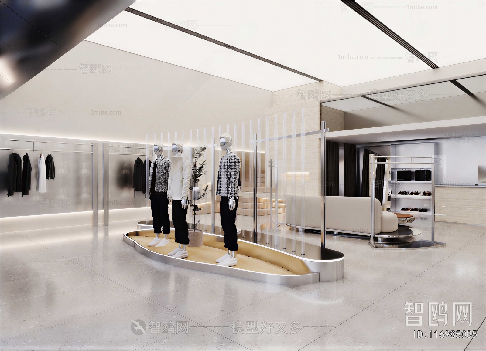 Modern Clothing Store