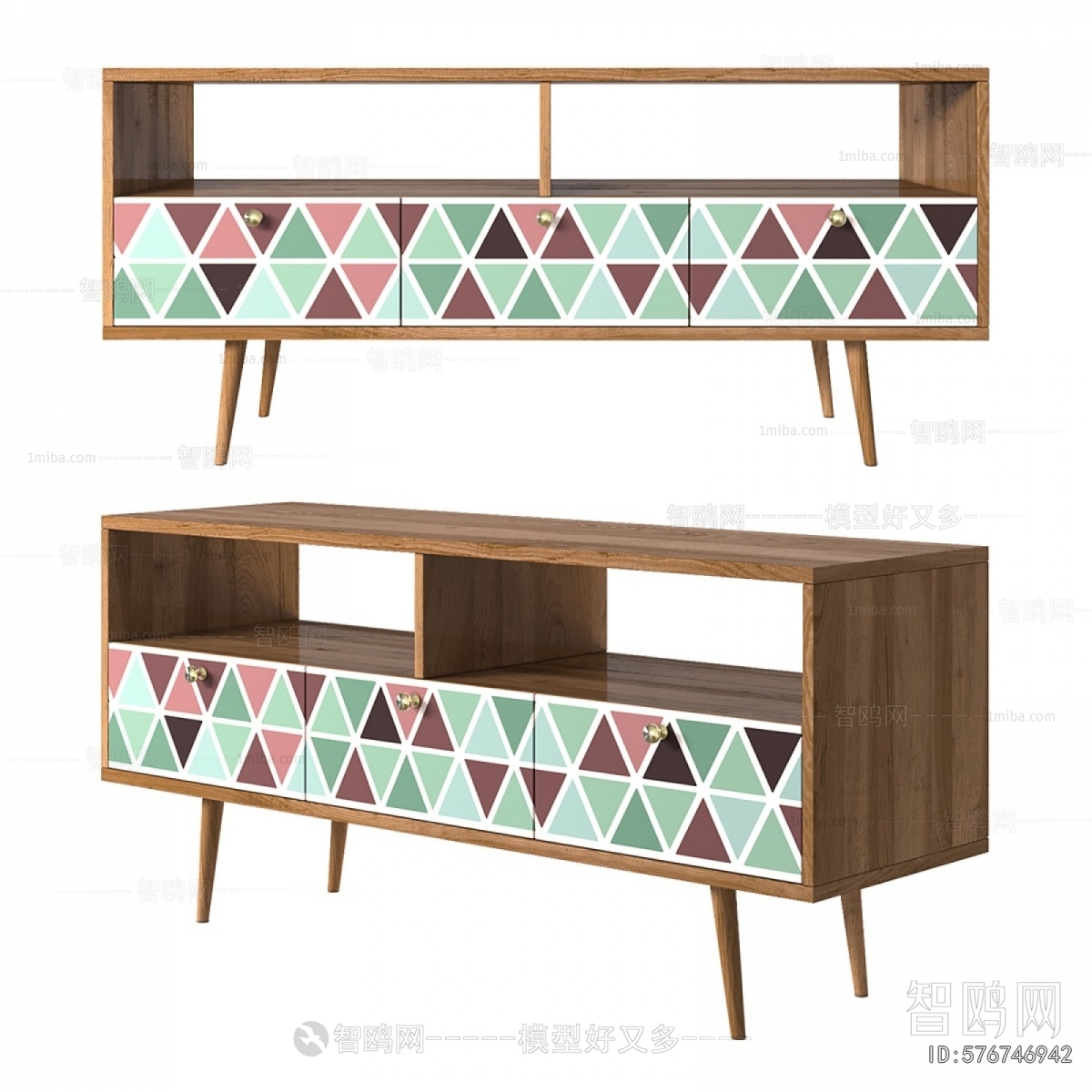 Nordic Style TV Cabinet