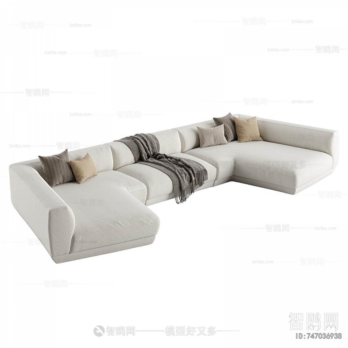 Modern Curved Sofa
