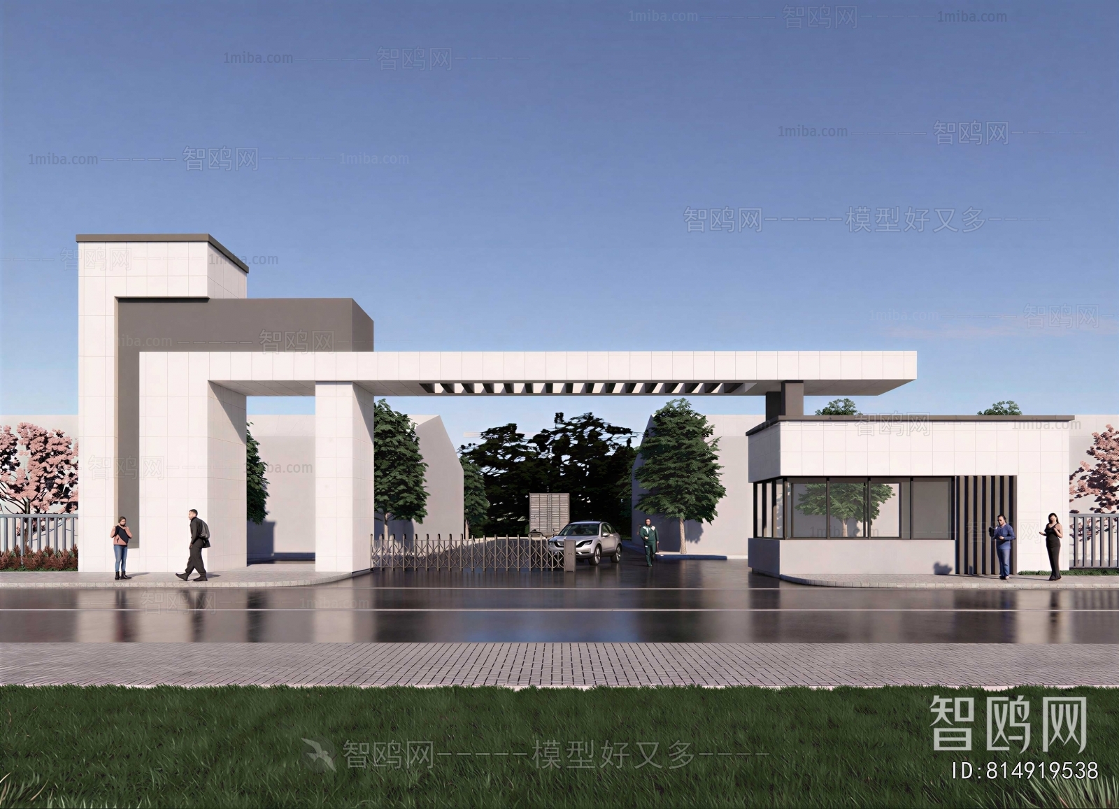 Modern Facade Element