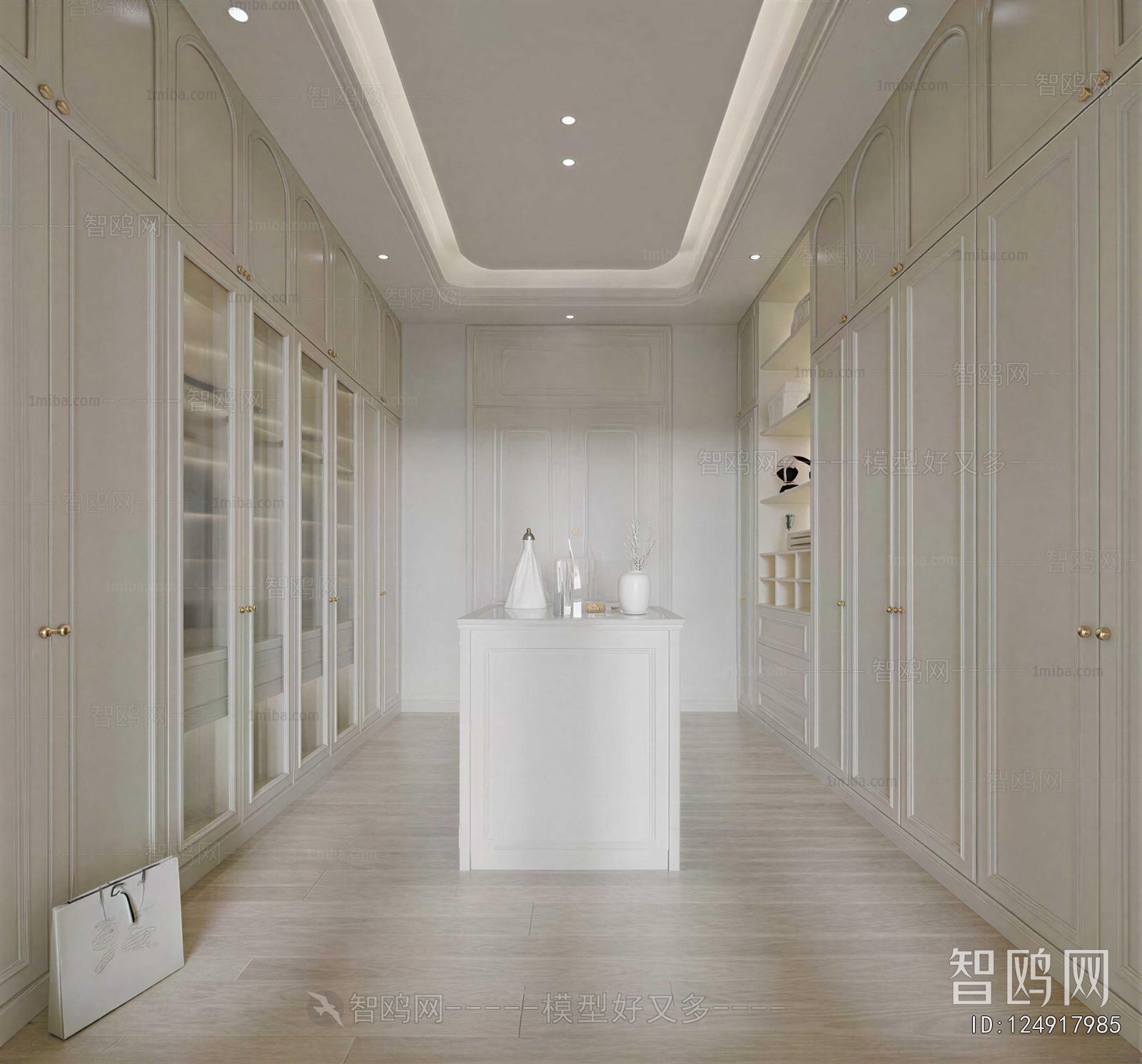 Modern Clothes Storage Area