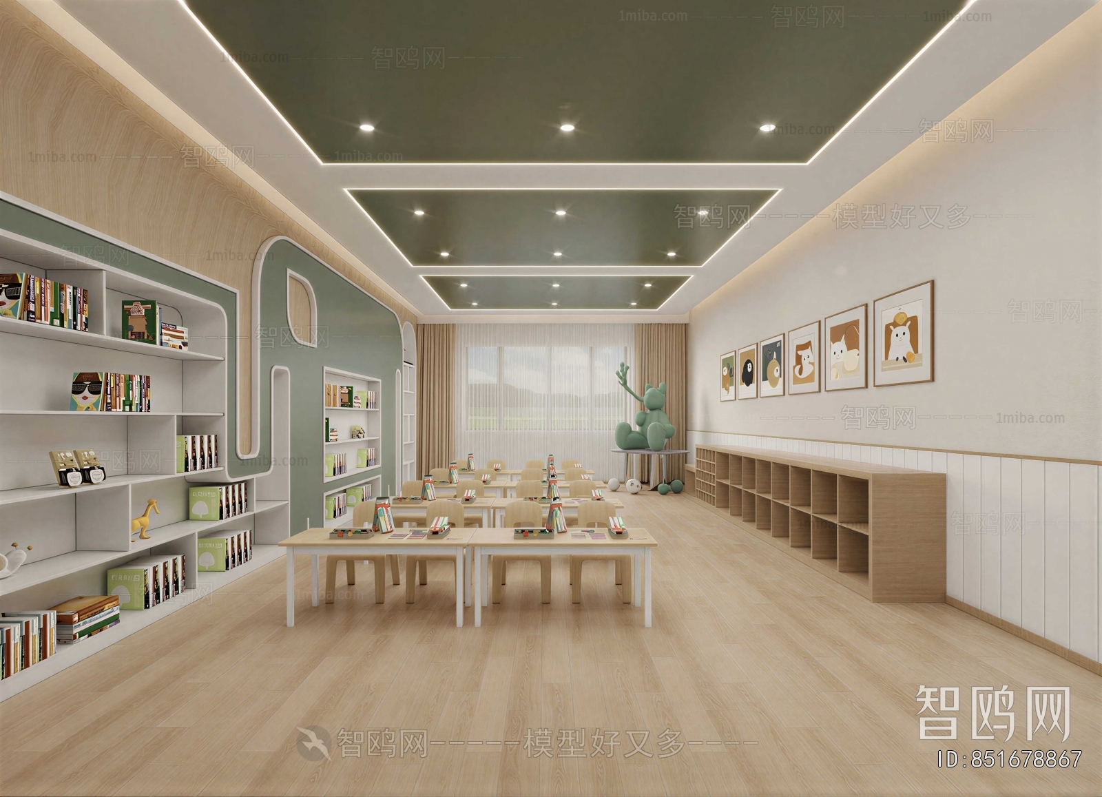 Modern Kindergarten Classrooms