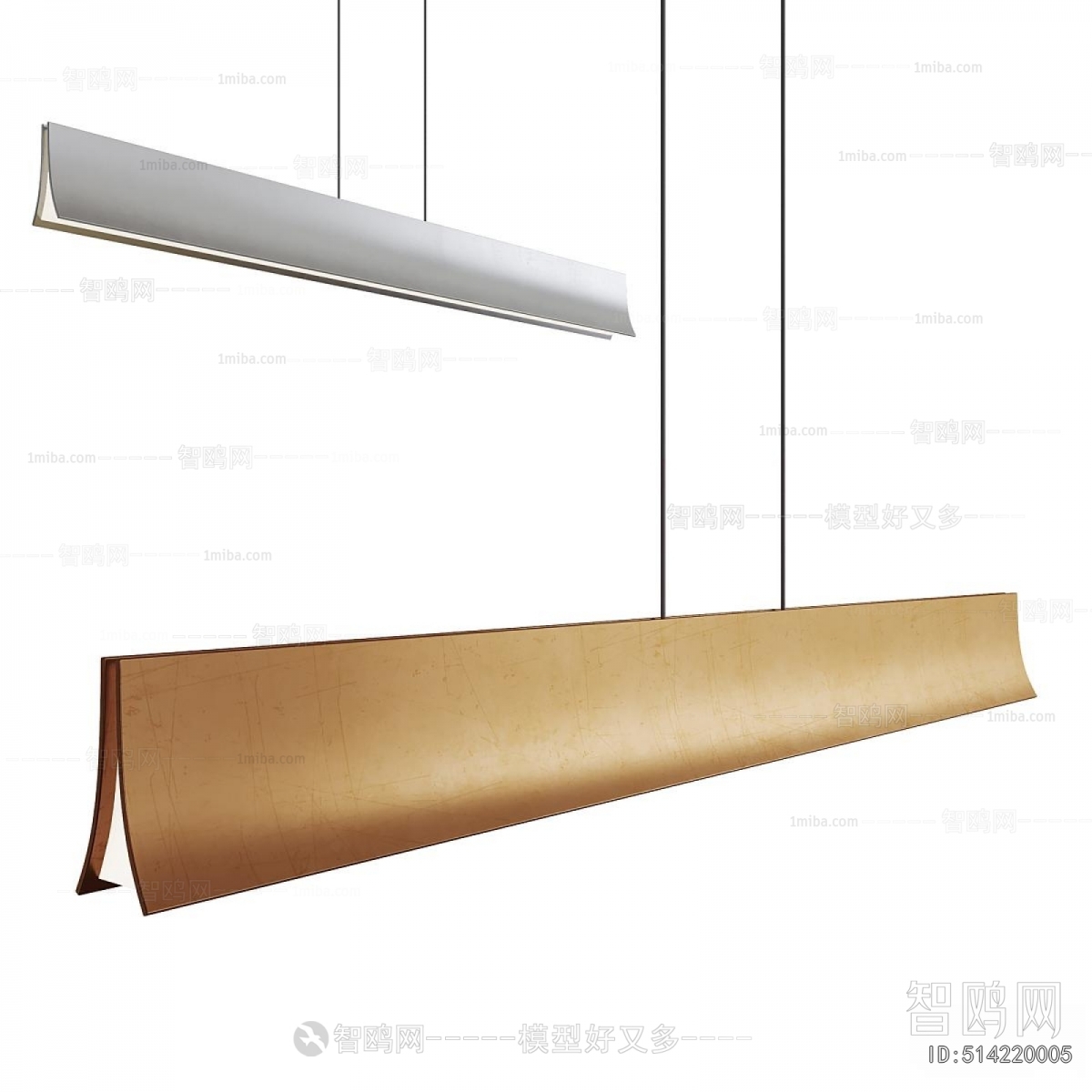 Modern Long Chandelier