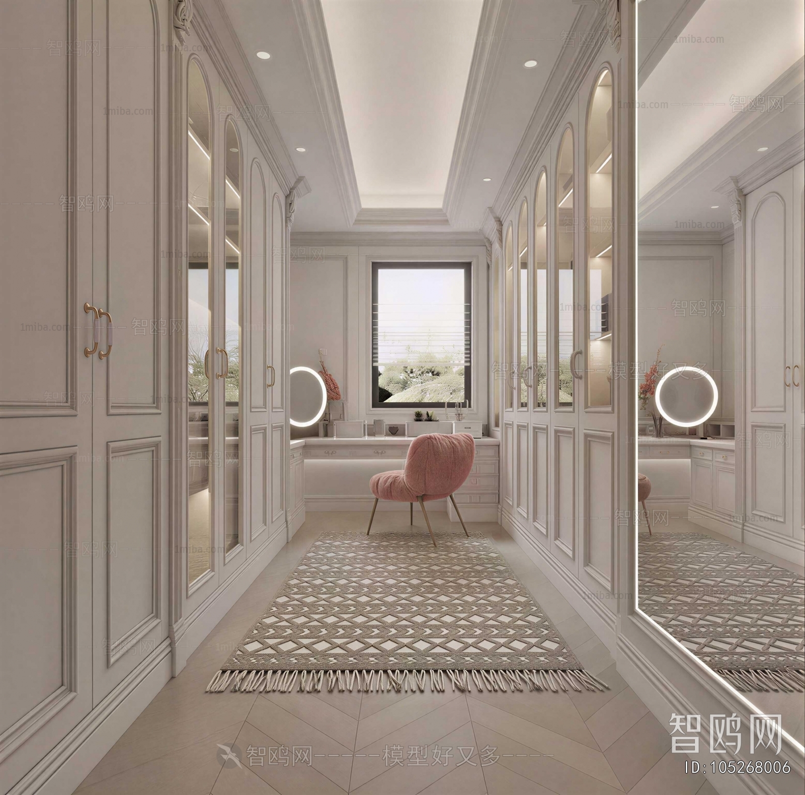 Modern Clothes Storage Area