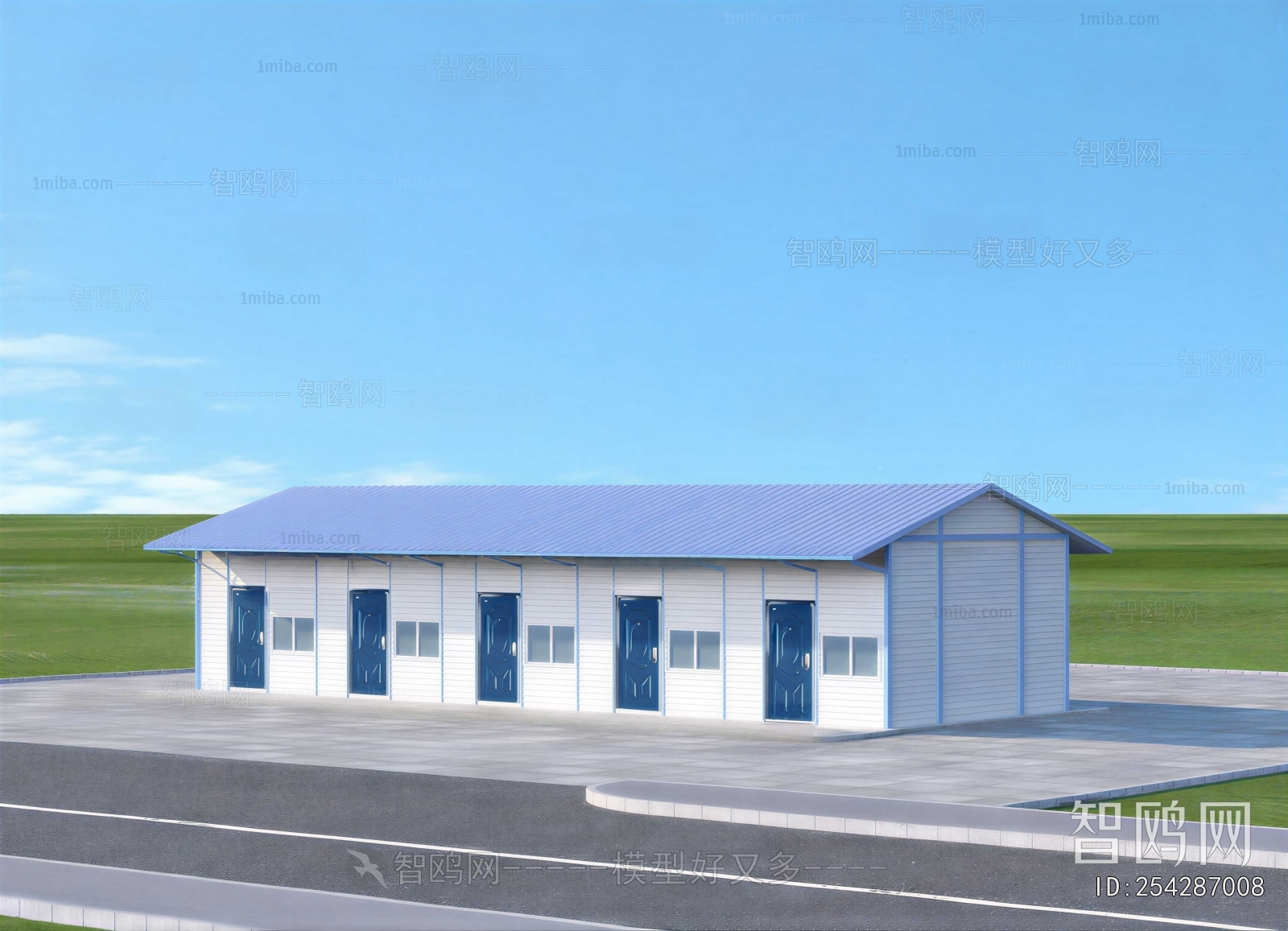 Modern Industrial Building