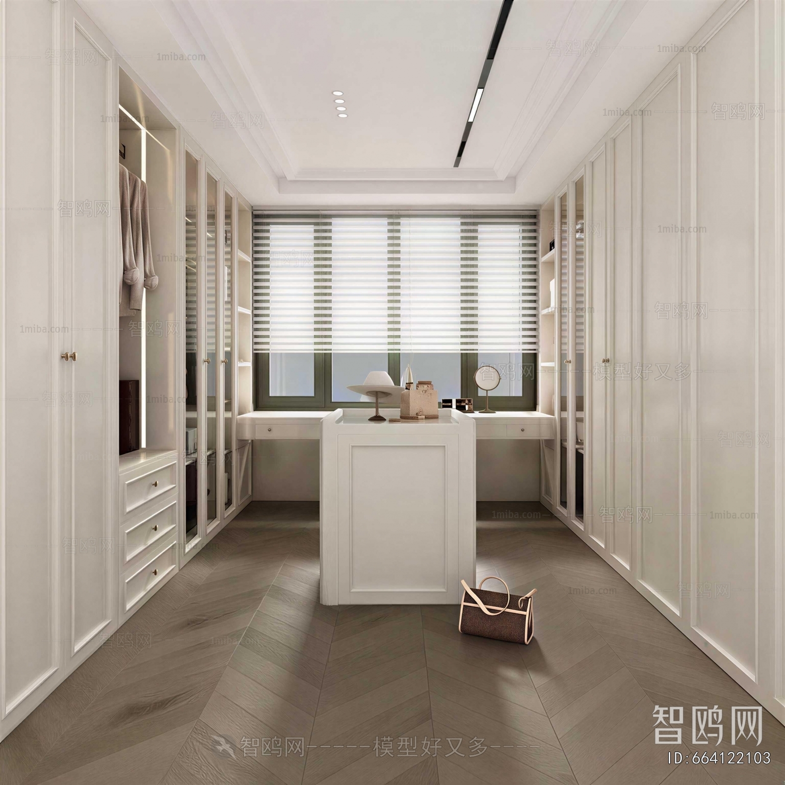 Modern Clothes Storage Area