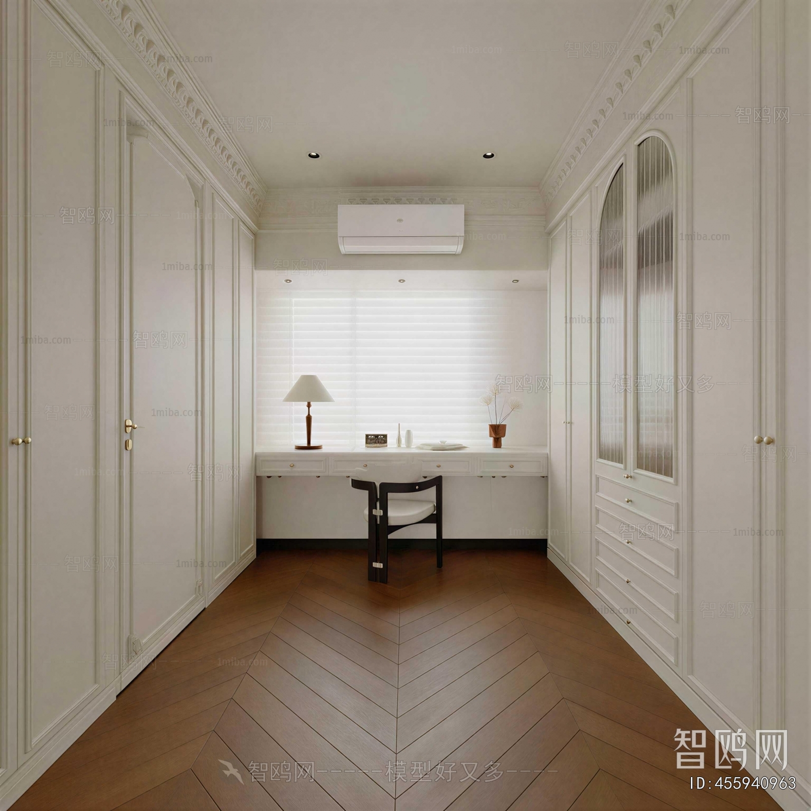 Modern Clothes Storage Area