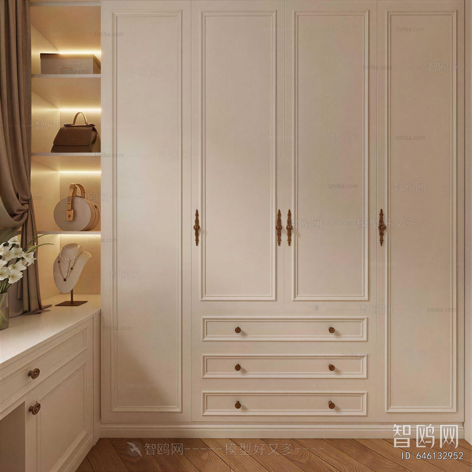 Modern Clothes Storage Area