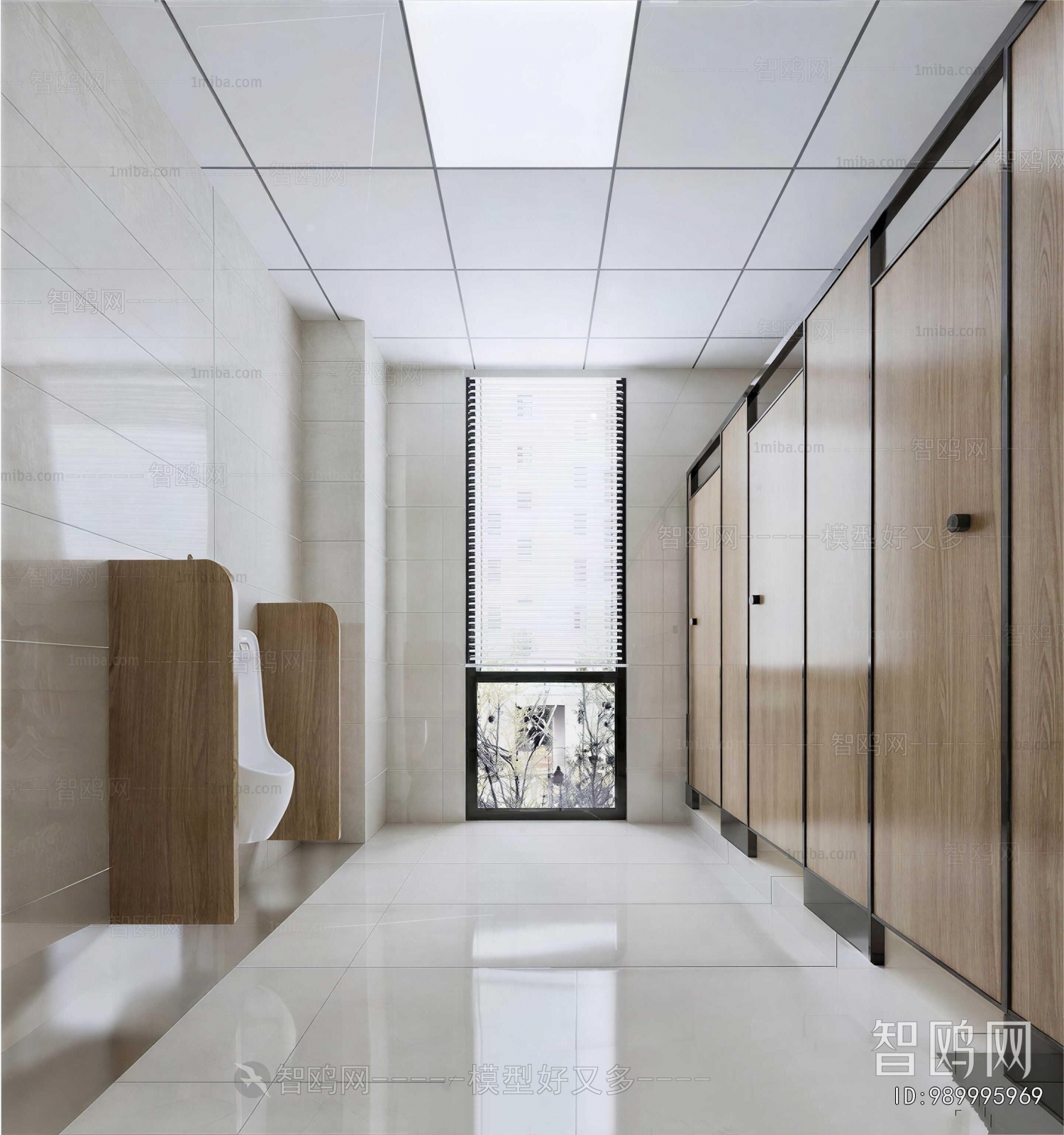 Modern Public Toilet