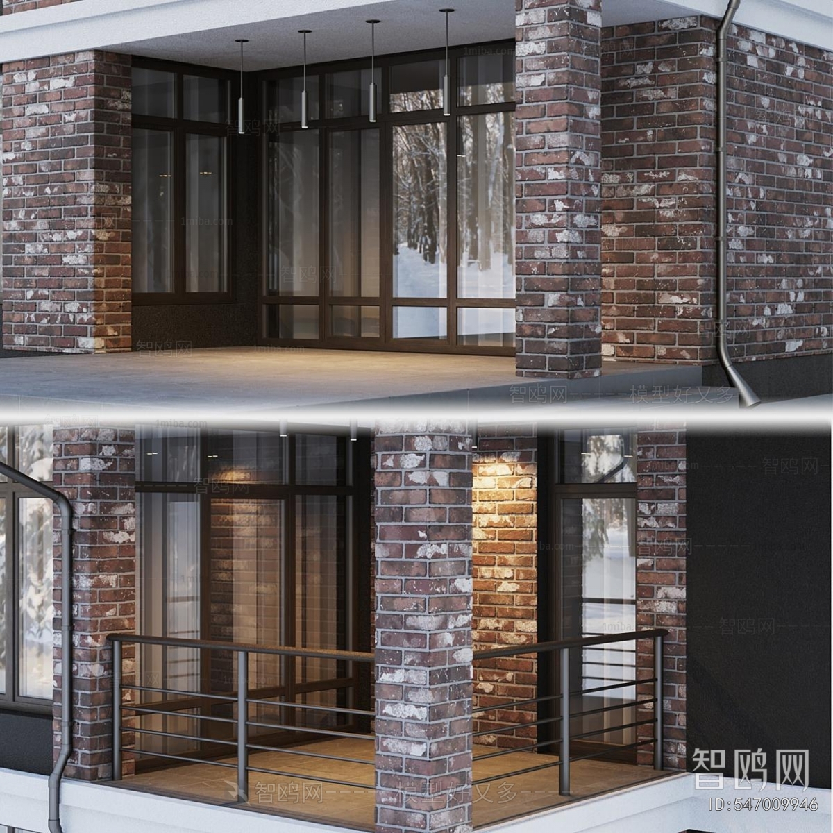 French Style Villa Appearance