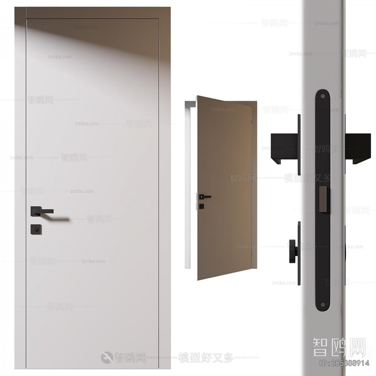 Modern Single Door