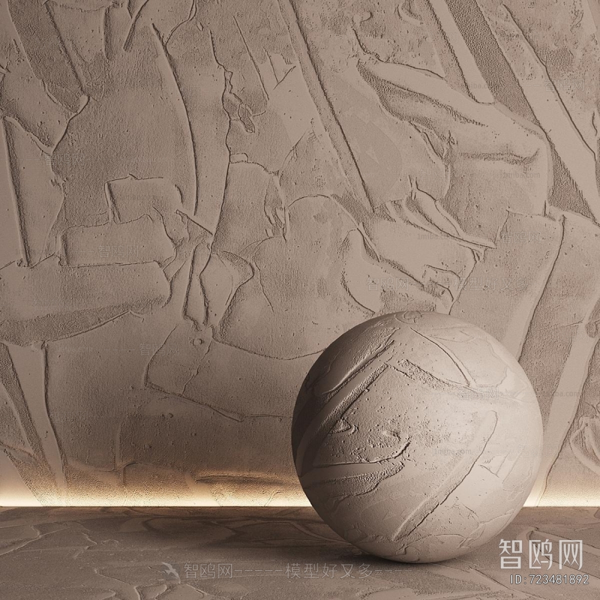 Wabi-sabi Style Wall/floor/ceiling