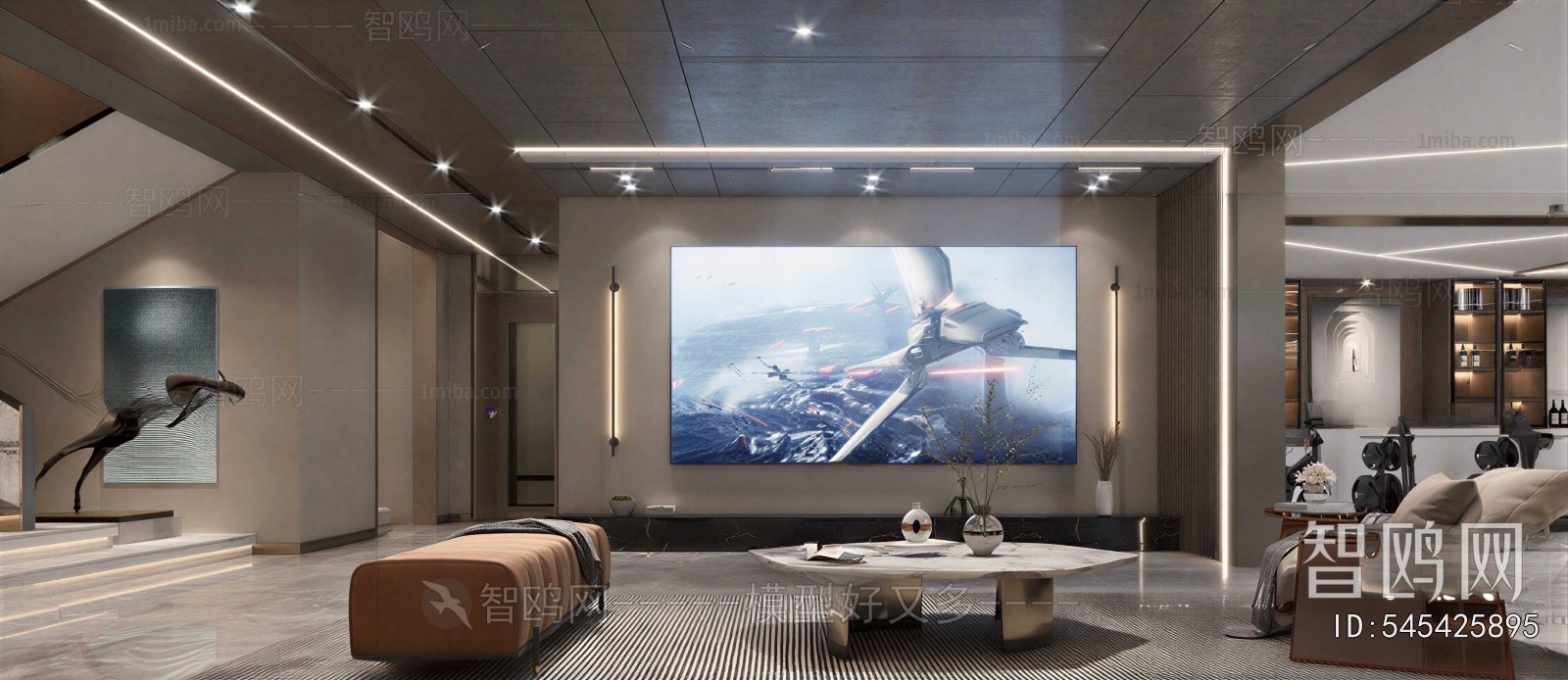 Modern A Living Room