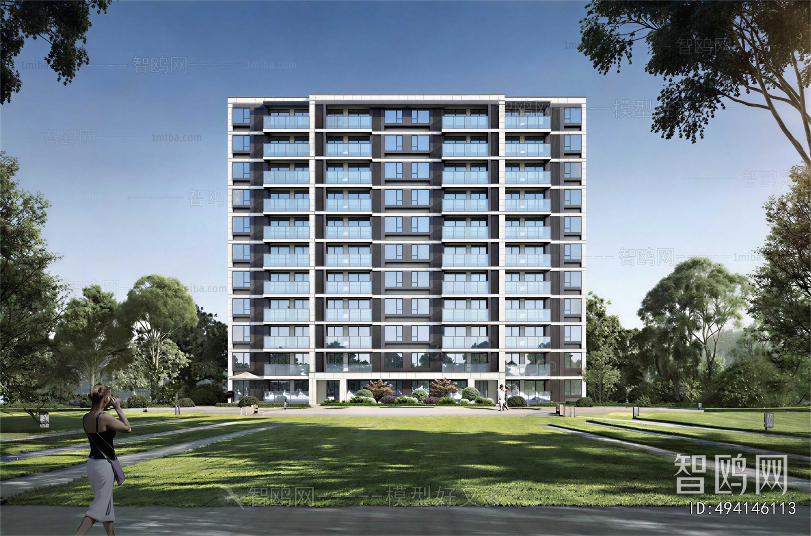 Modern Residential Building