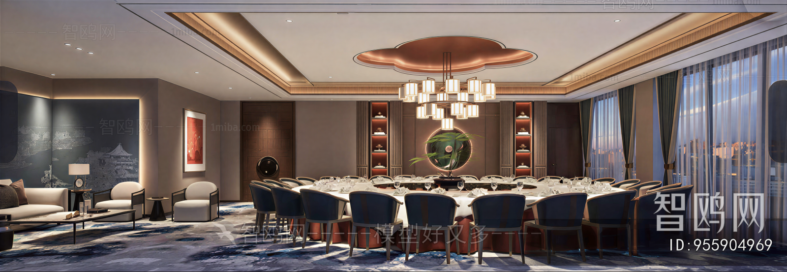 New Chinese Style Restaurant Box