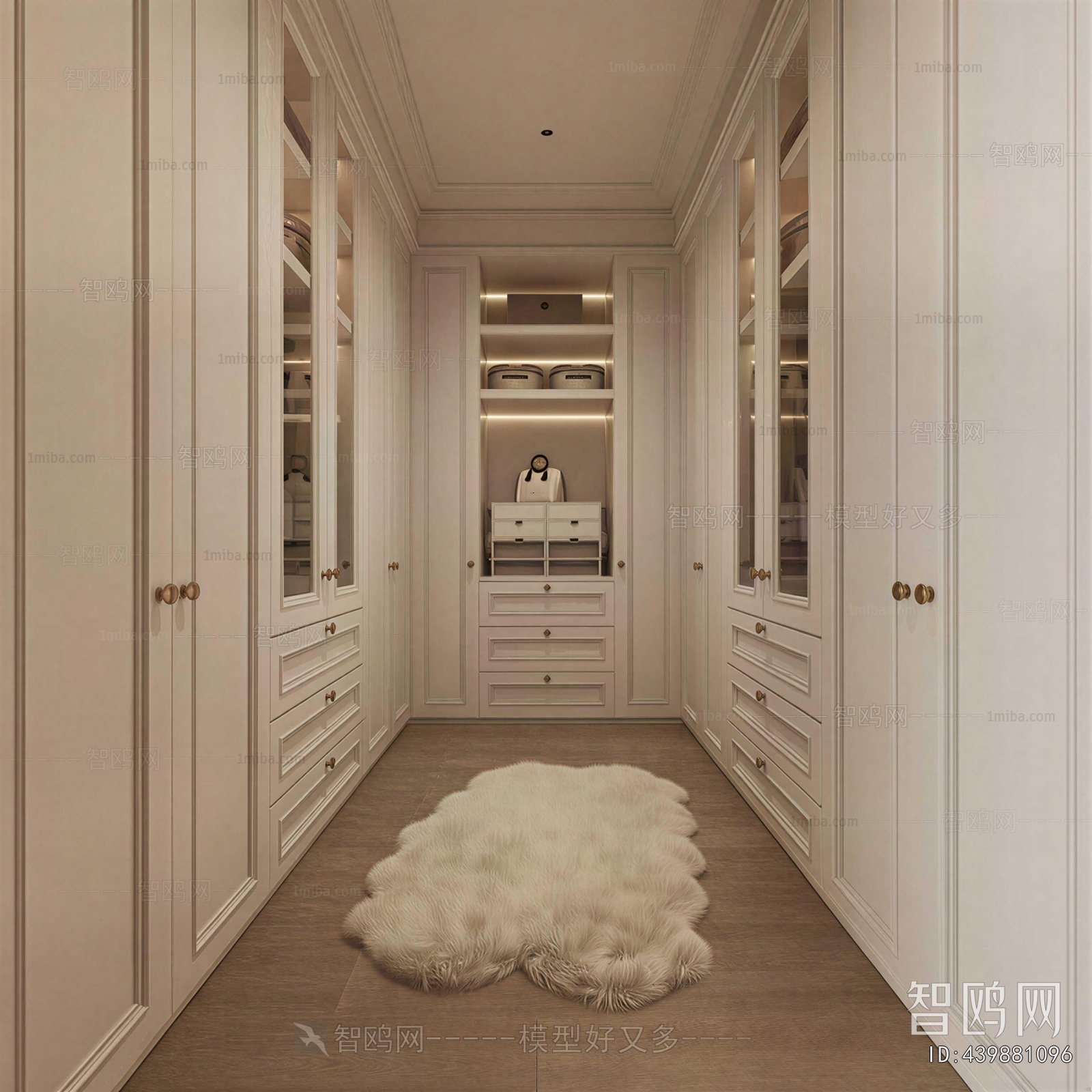 Modern Clothes Storage Area