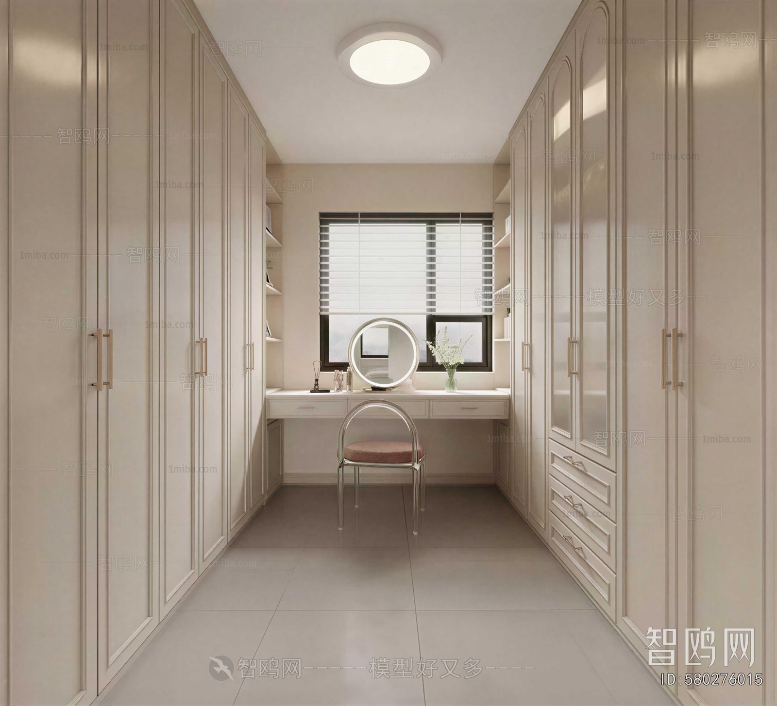 Modern Clothes Storage Area