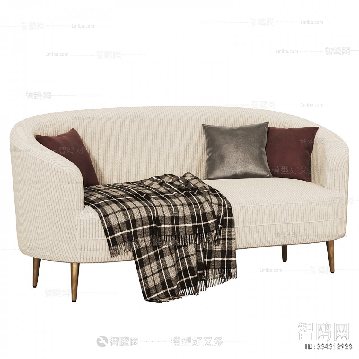 Modern Three-seat Sofa