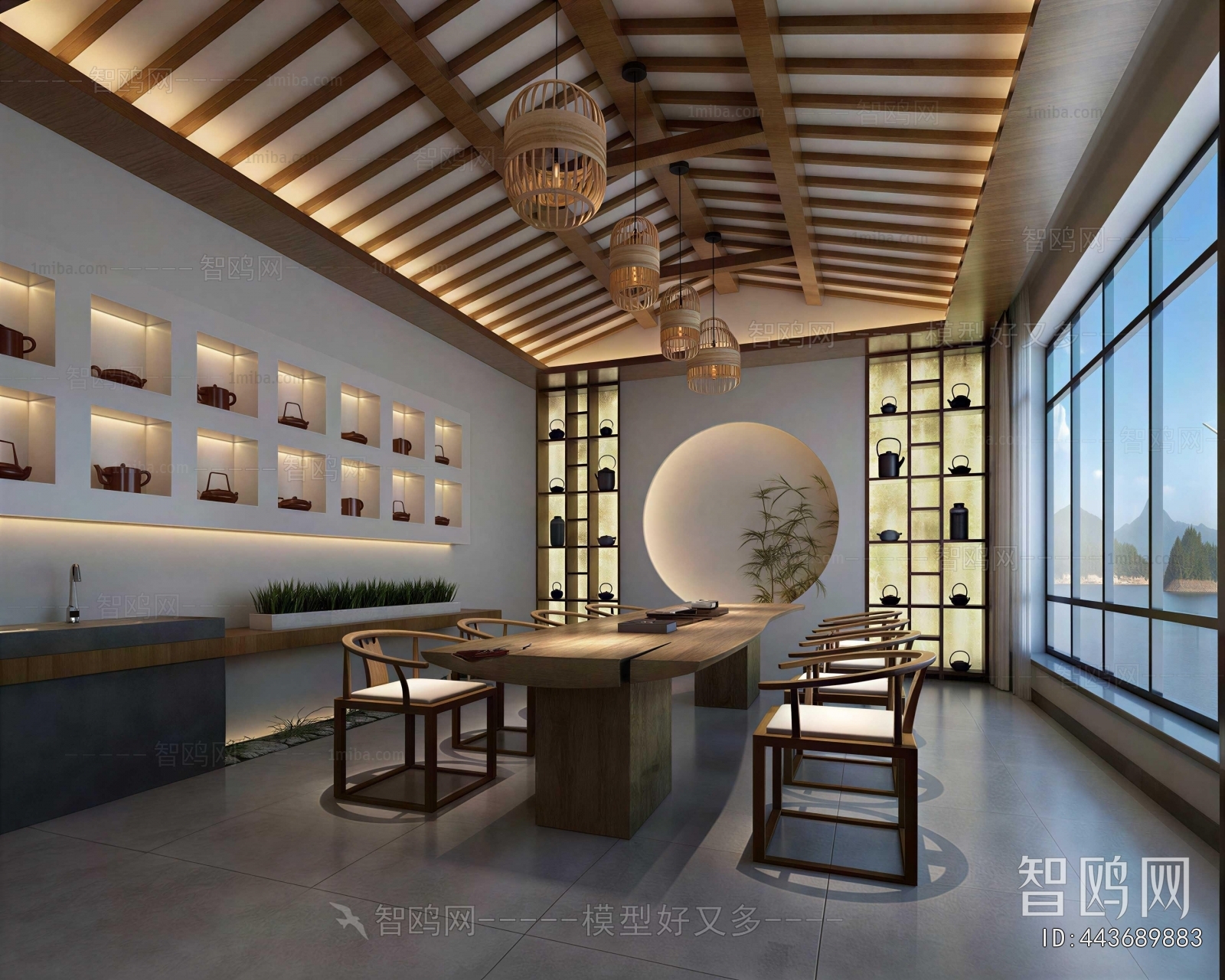 New Chinese Style Tea House