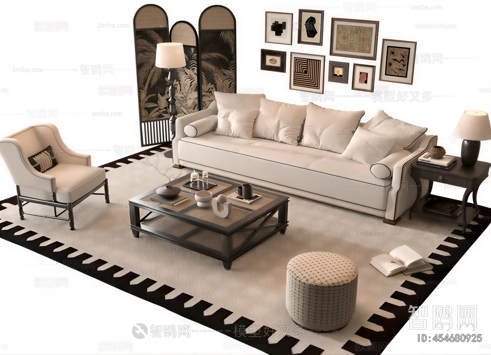 American Style Sofa Combination