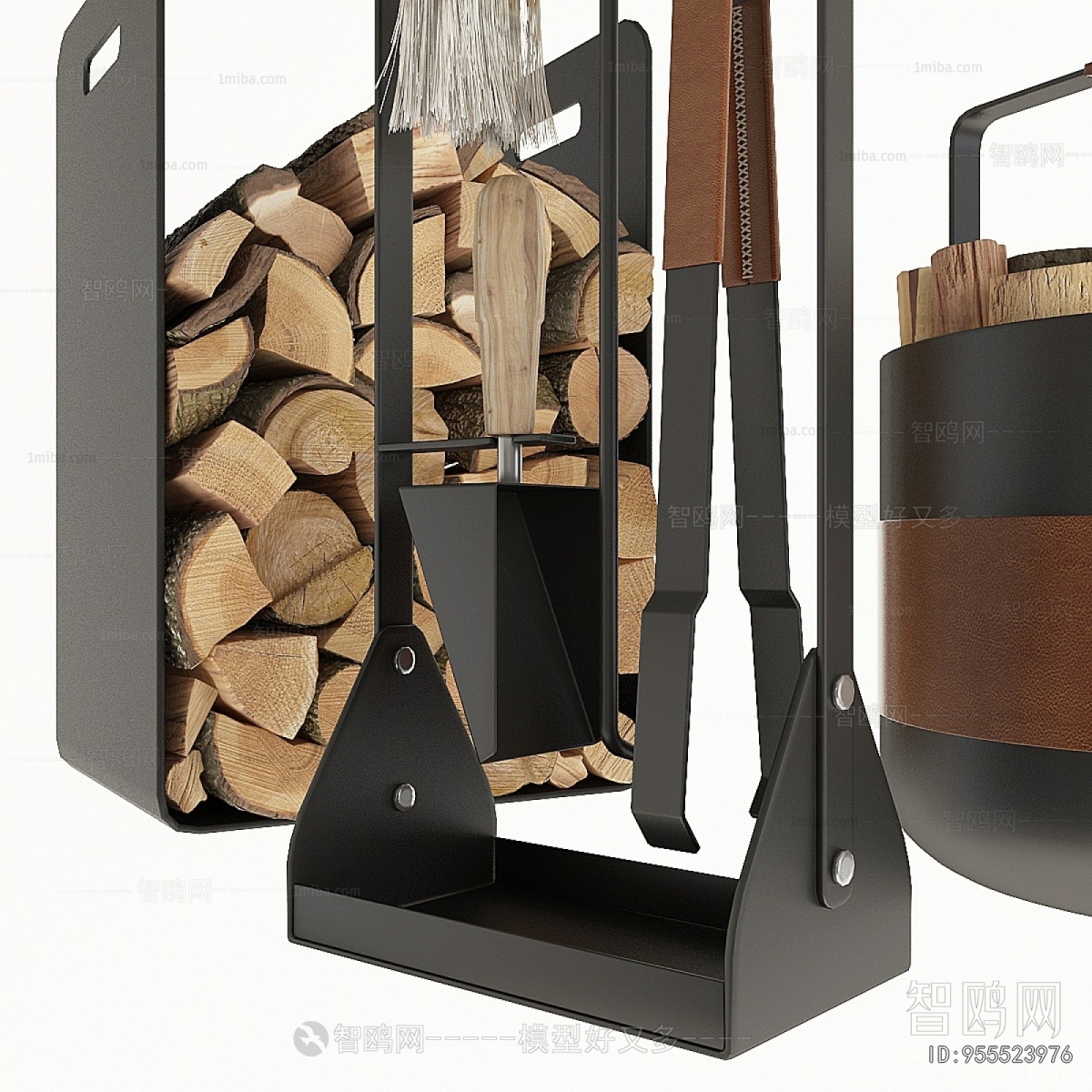 Post Modern Style Simple European Style Fireplace