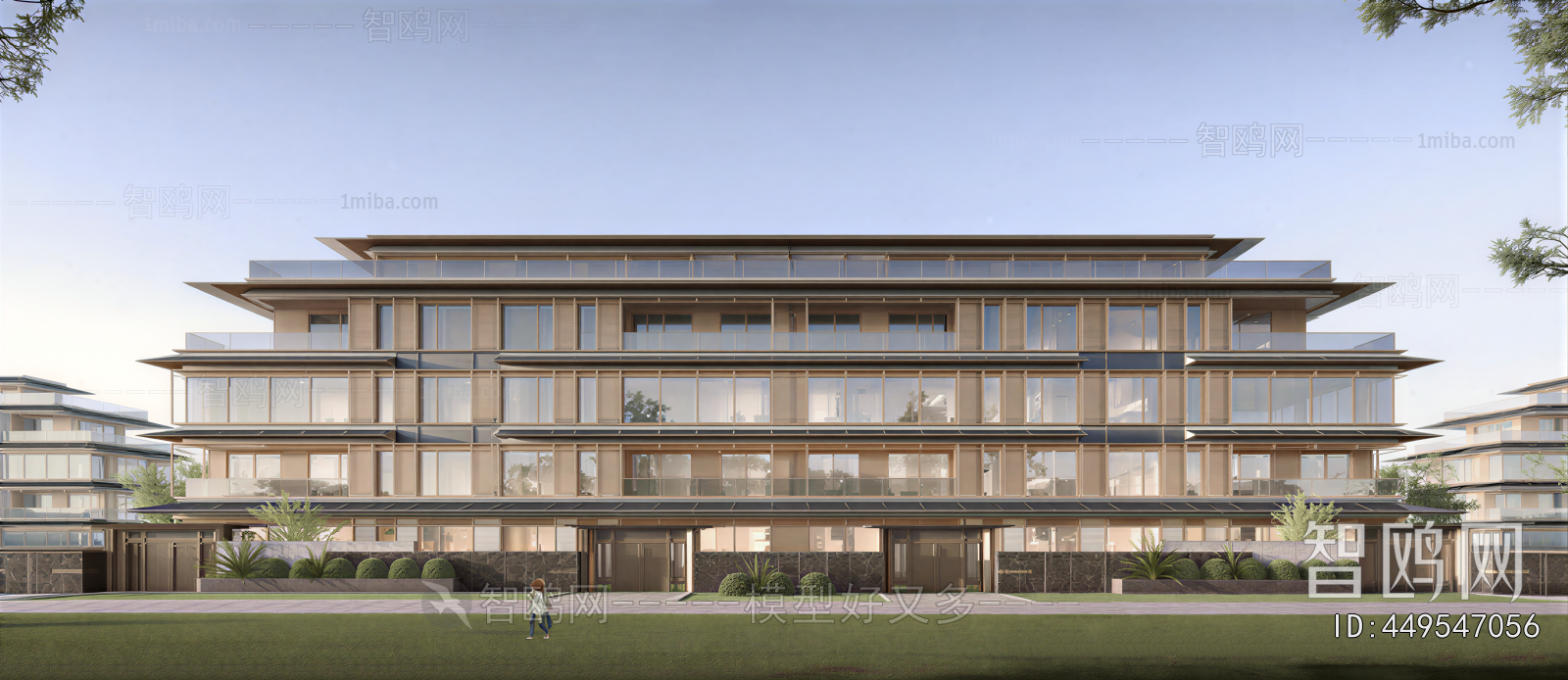 Modern Appearance Of Commercial Building