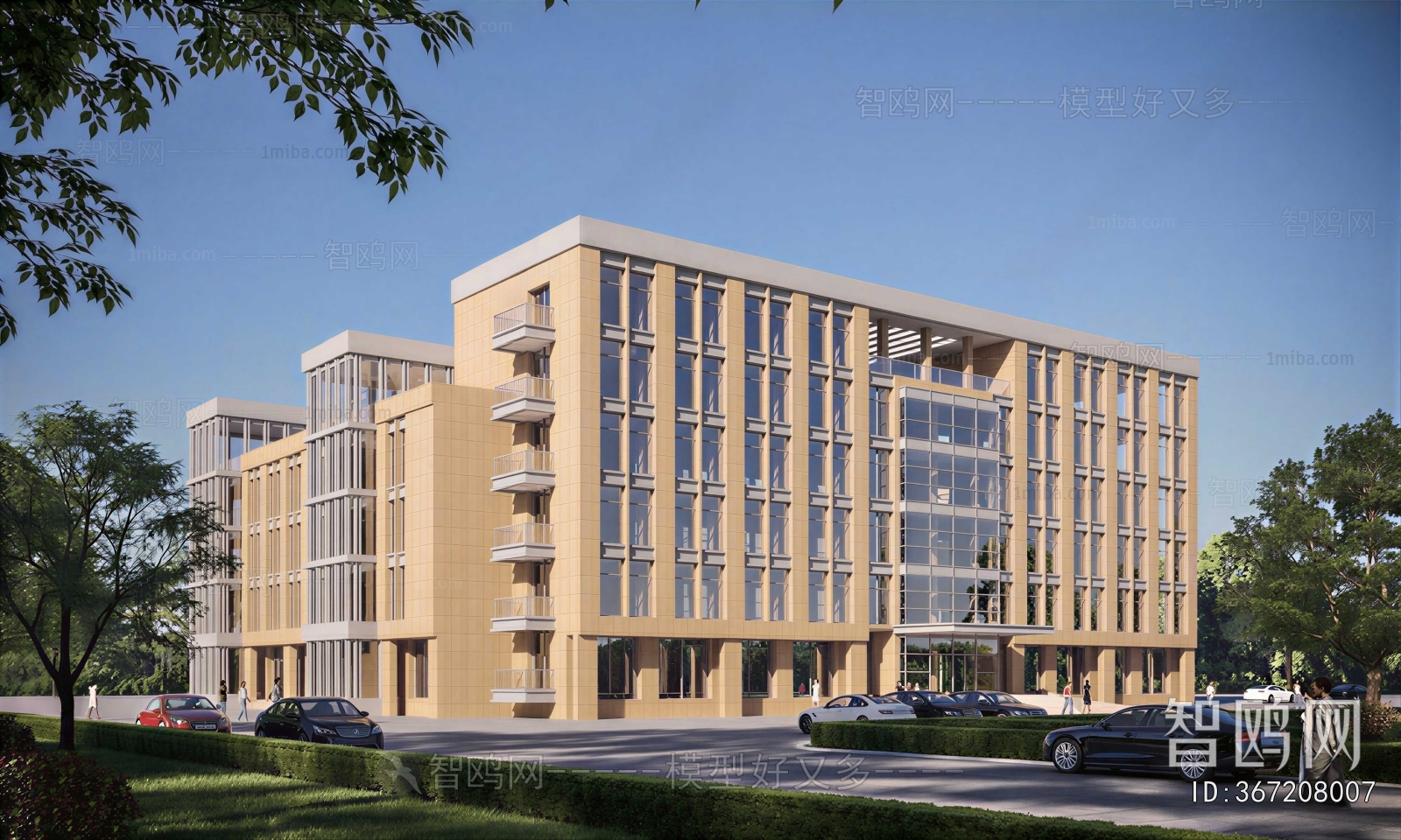 Modern Appearance Of Commercial Building