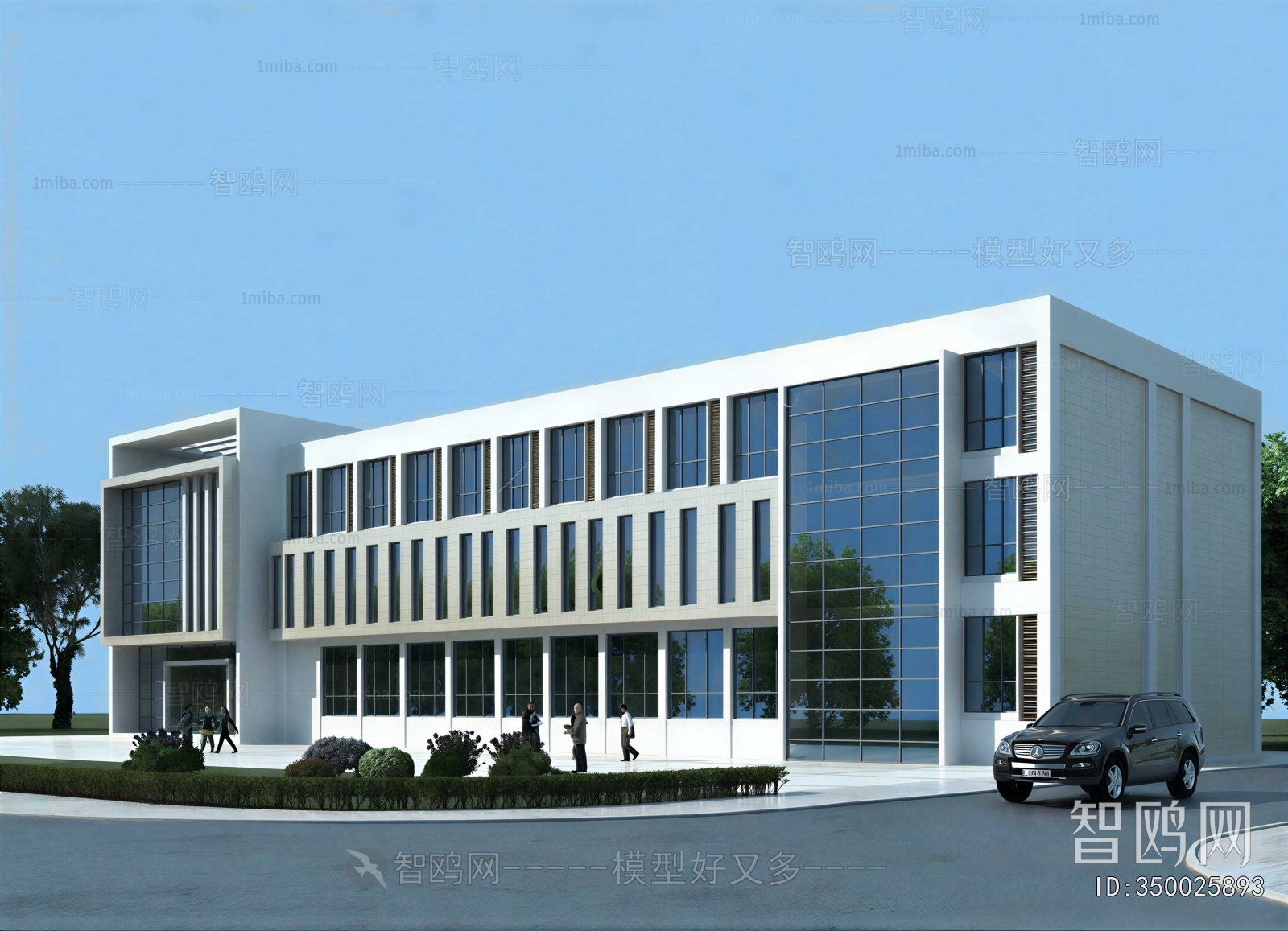 Modern Appearance Of Commercial Building