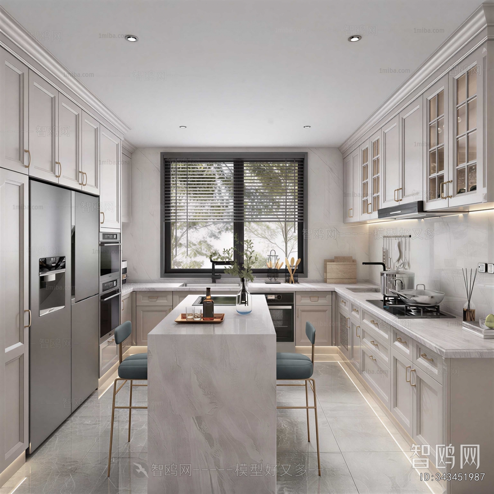 Simple European Style The Kitchen