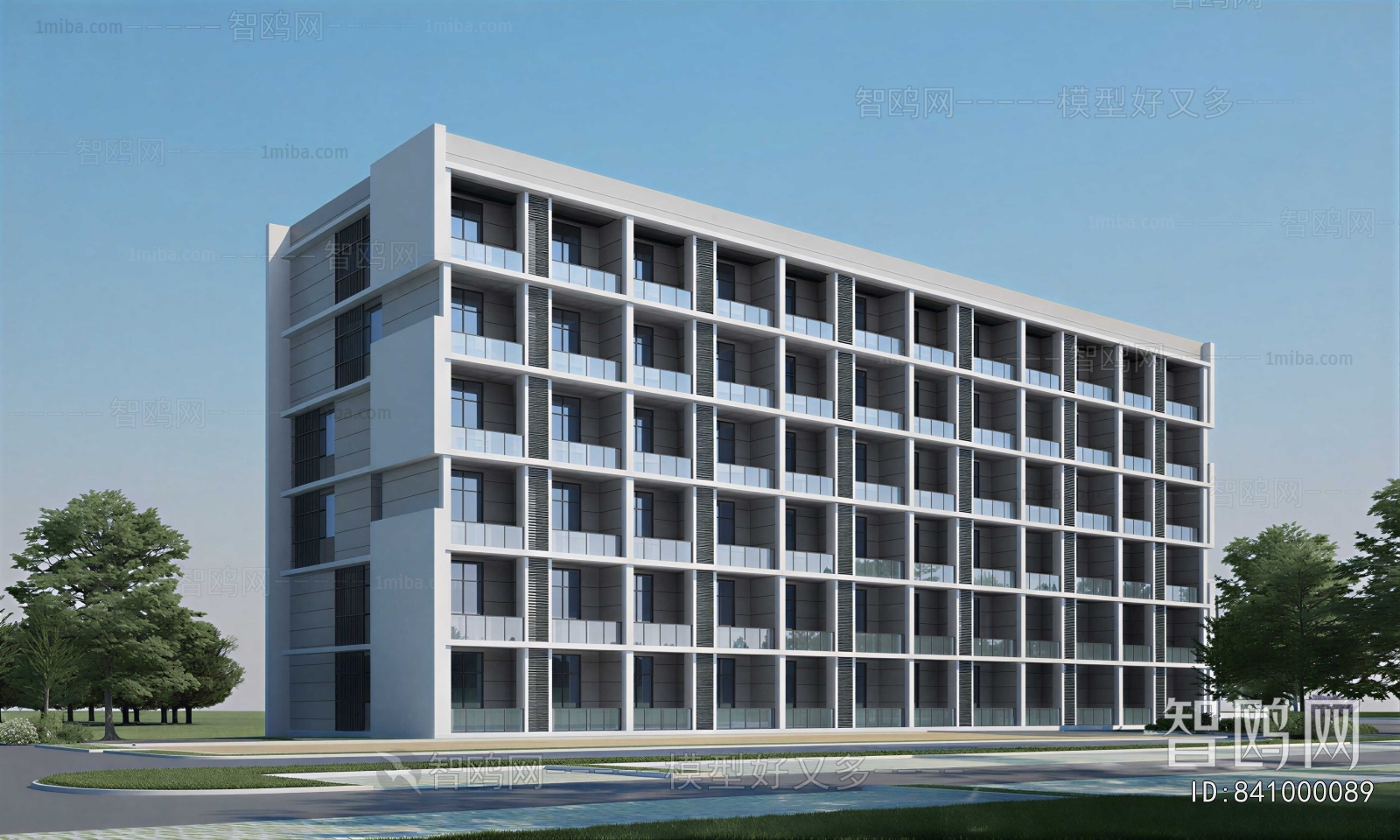 Modern Appearance Of Commercial Building