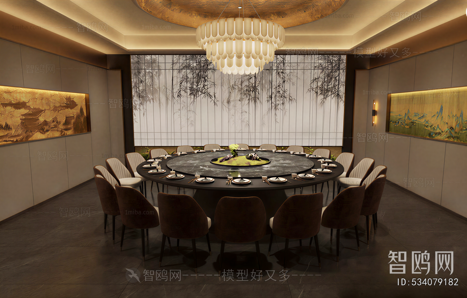 New Chinese Style Restaurant Box