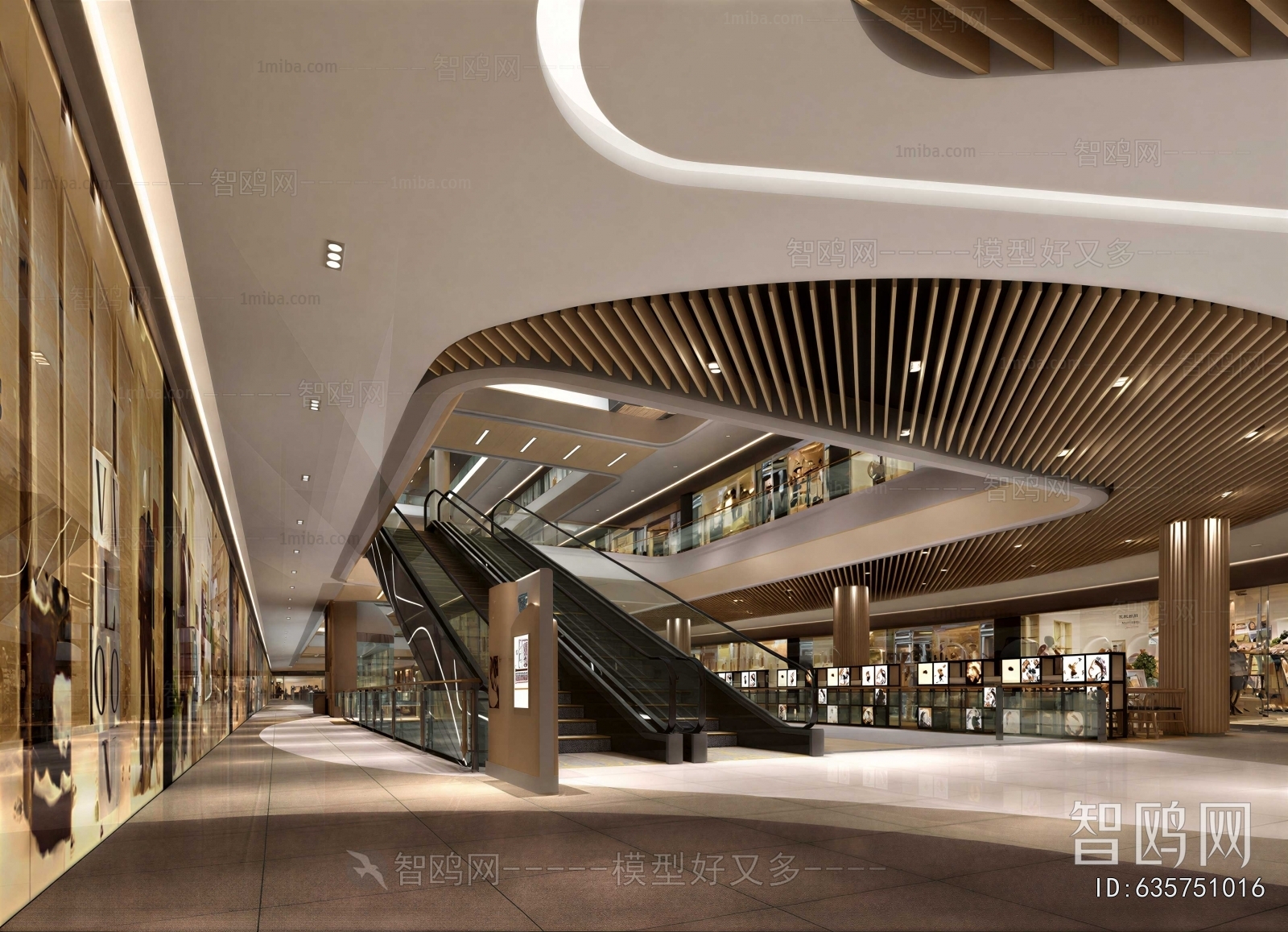 Modern Shopping Mall