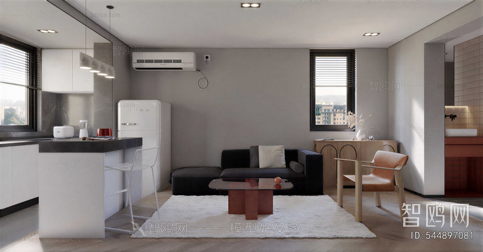 Modern A Living Room