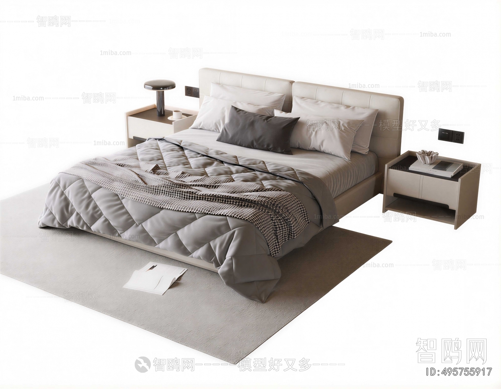 Modern Double Bed