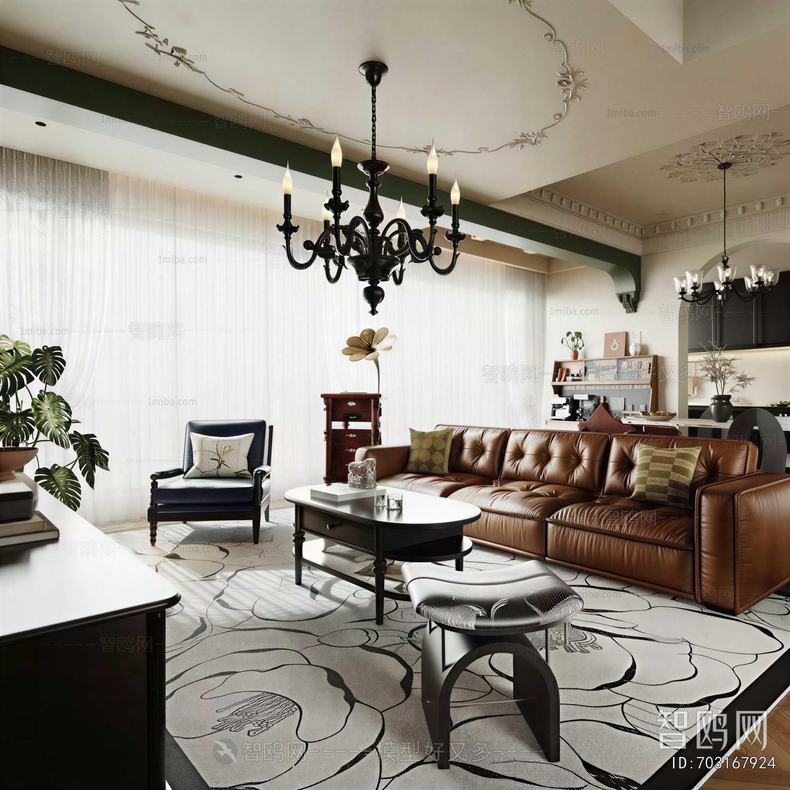 French Style A Living Room