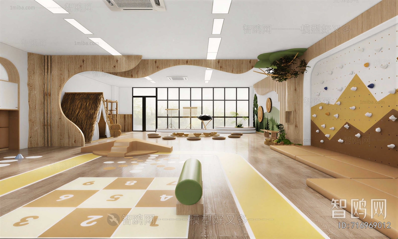 Modern Children's Playroom