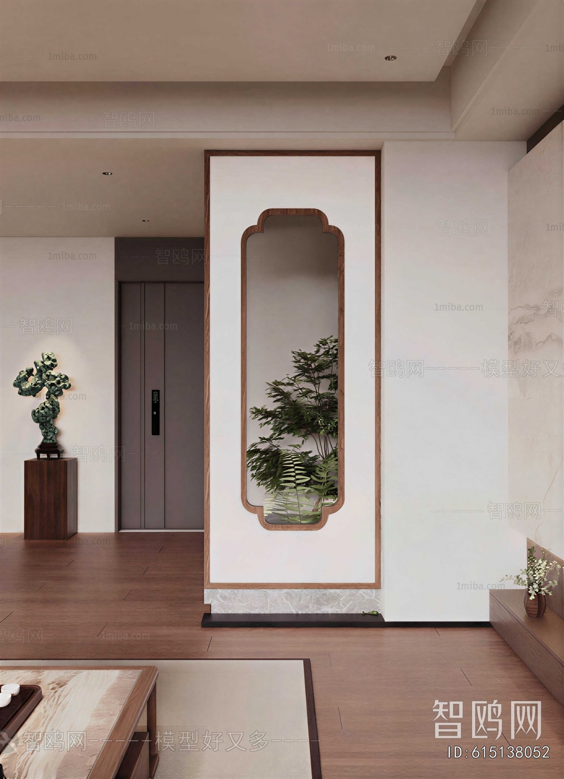 New Chinese Style Hallway