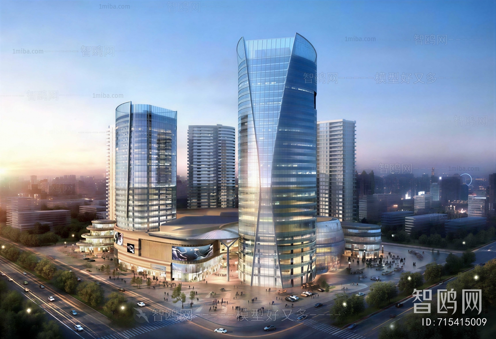 Modern Appearance Of Commercial Building