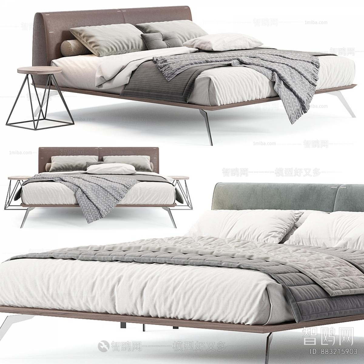 Modern Double Bed