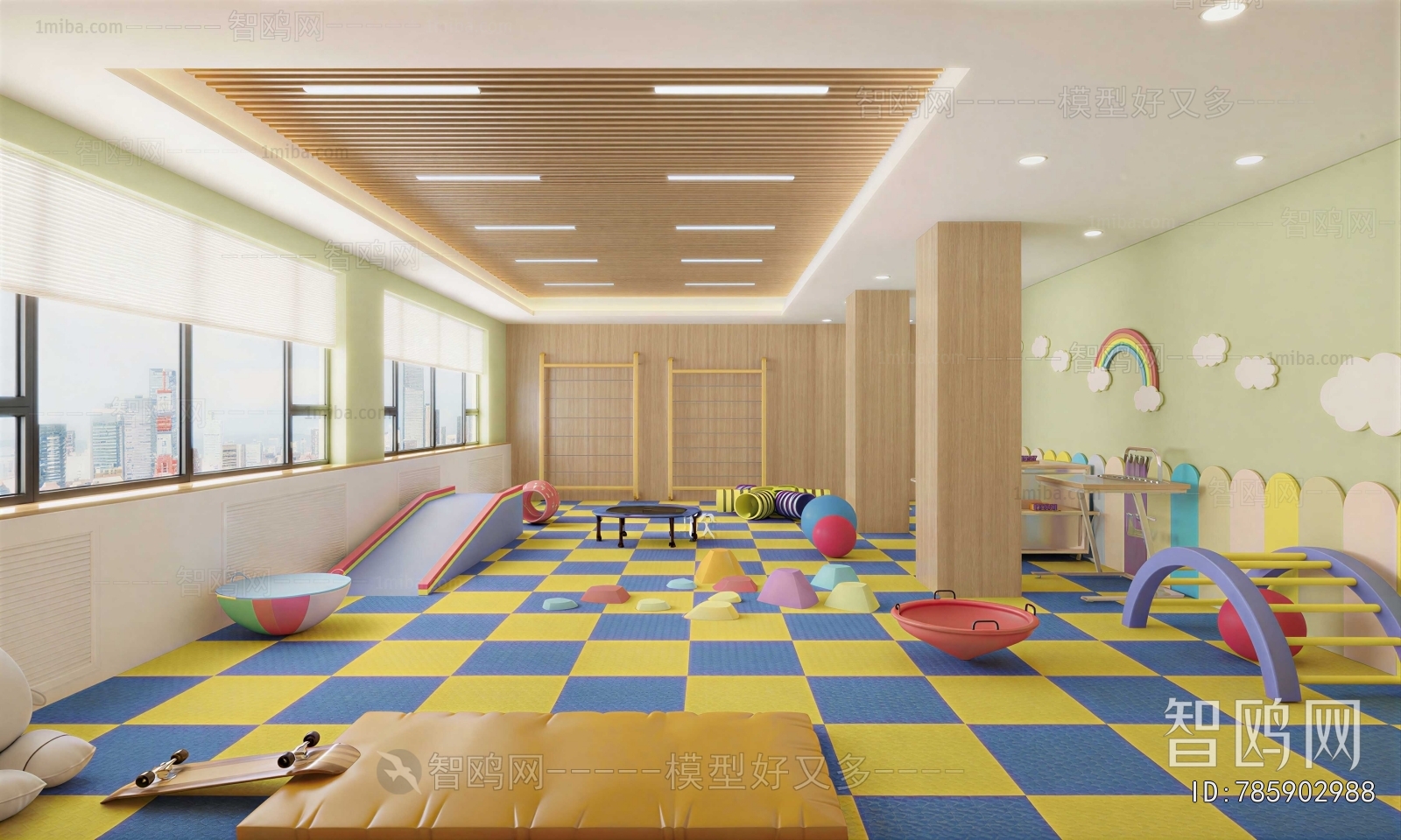Modern Children's Playroom