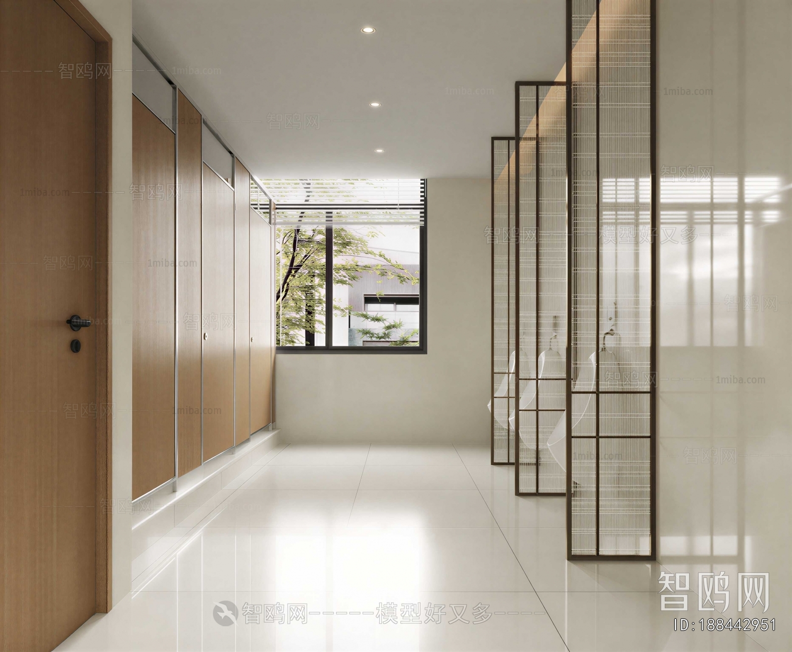 Modern Public Toilet