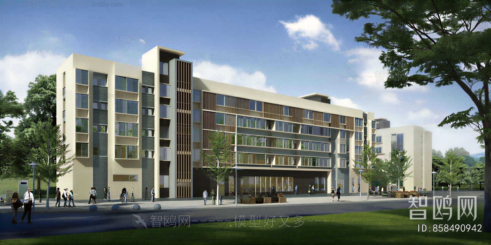 Modern Appearance Of Commercial Building