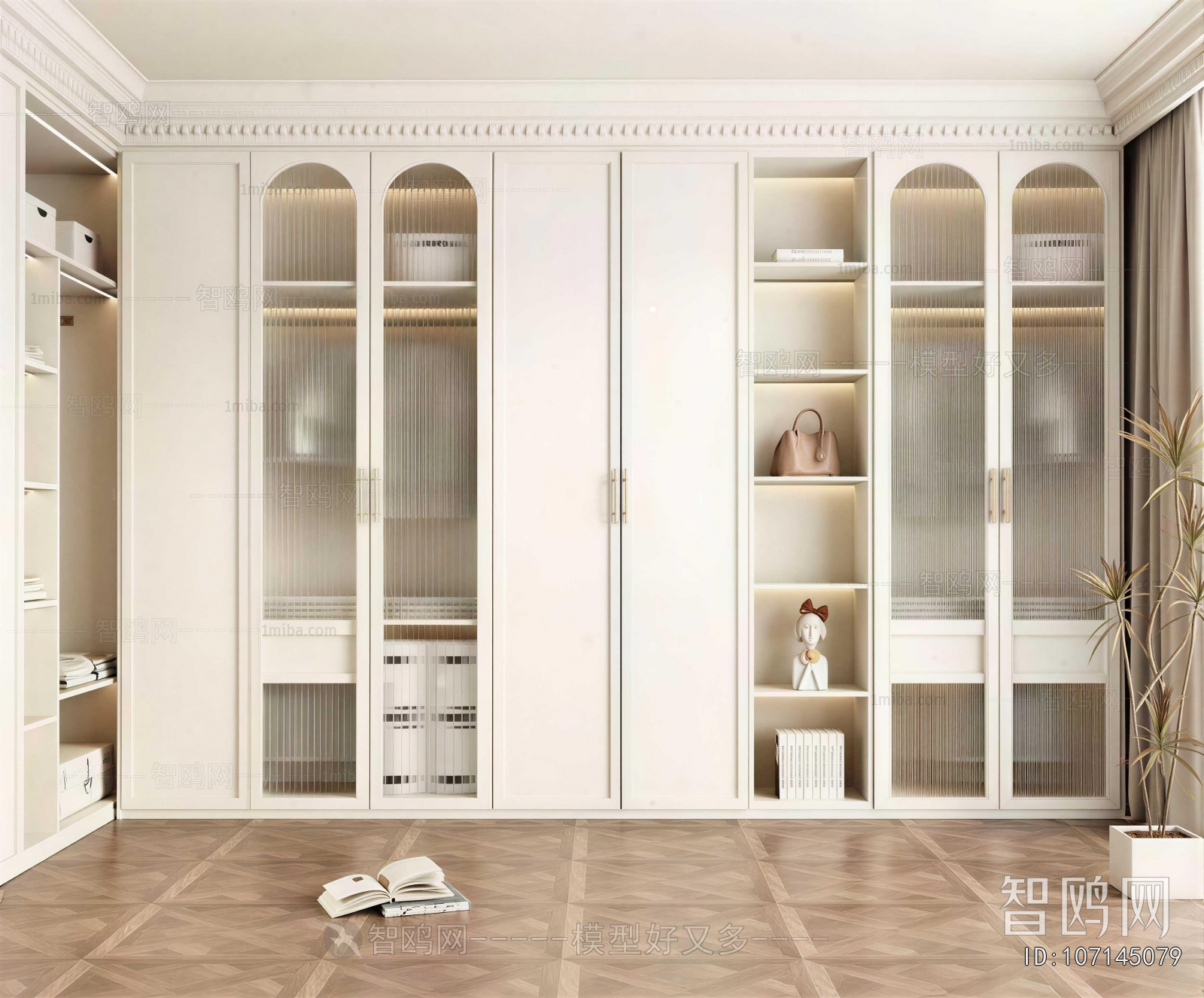 Modern Clothes Storage Area