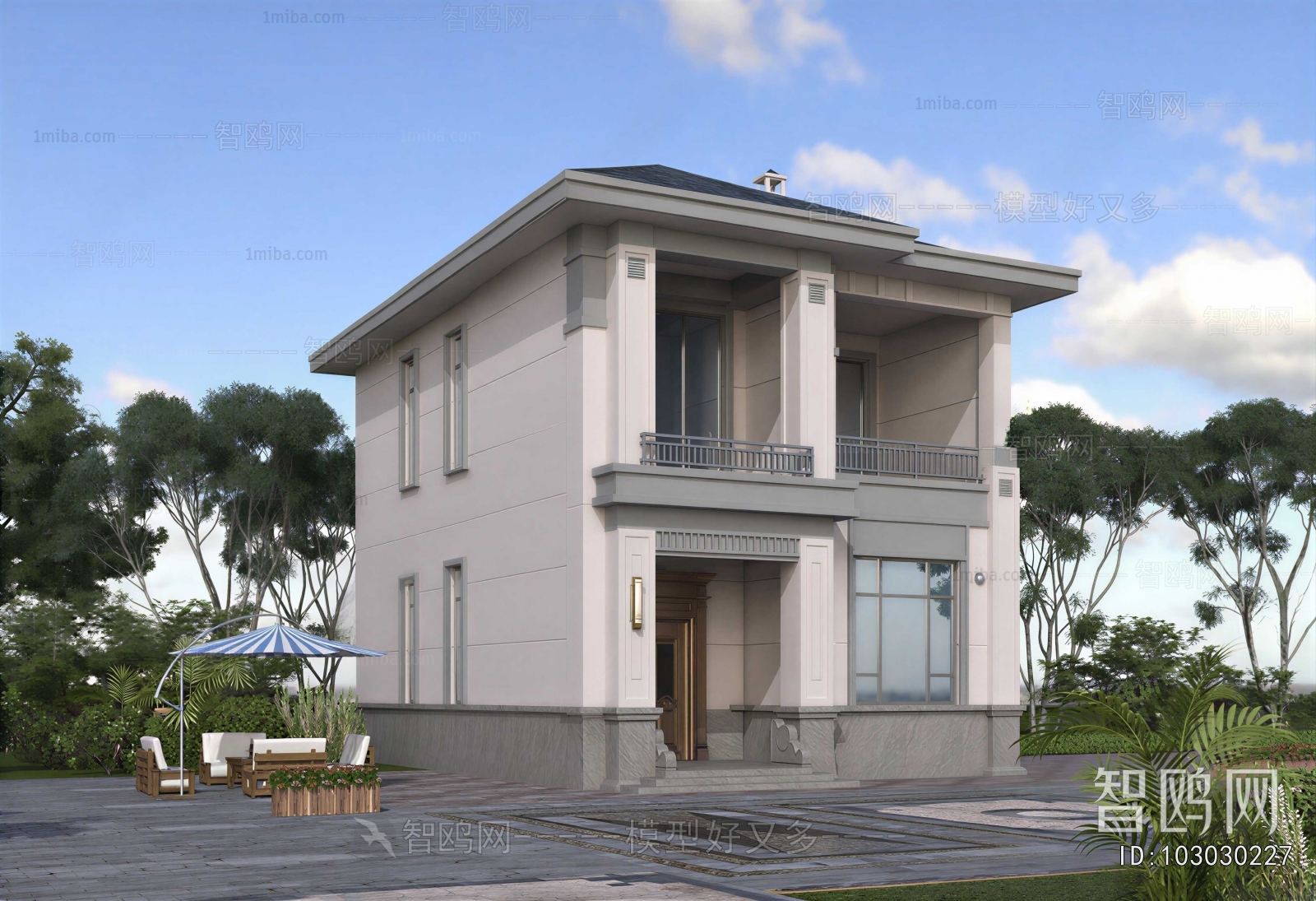 New Chinese Style Detached Villa