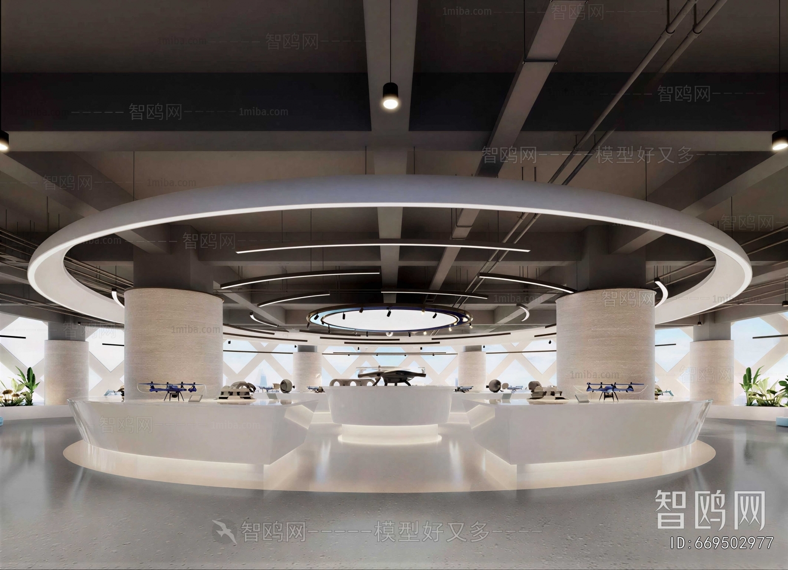 Modern Exhibition Hall