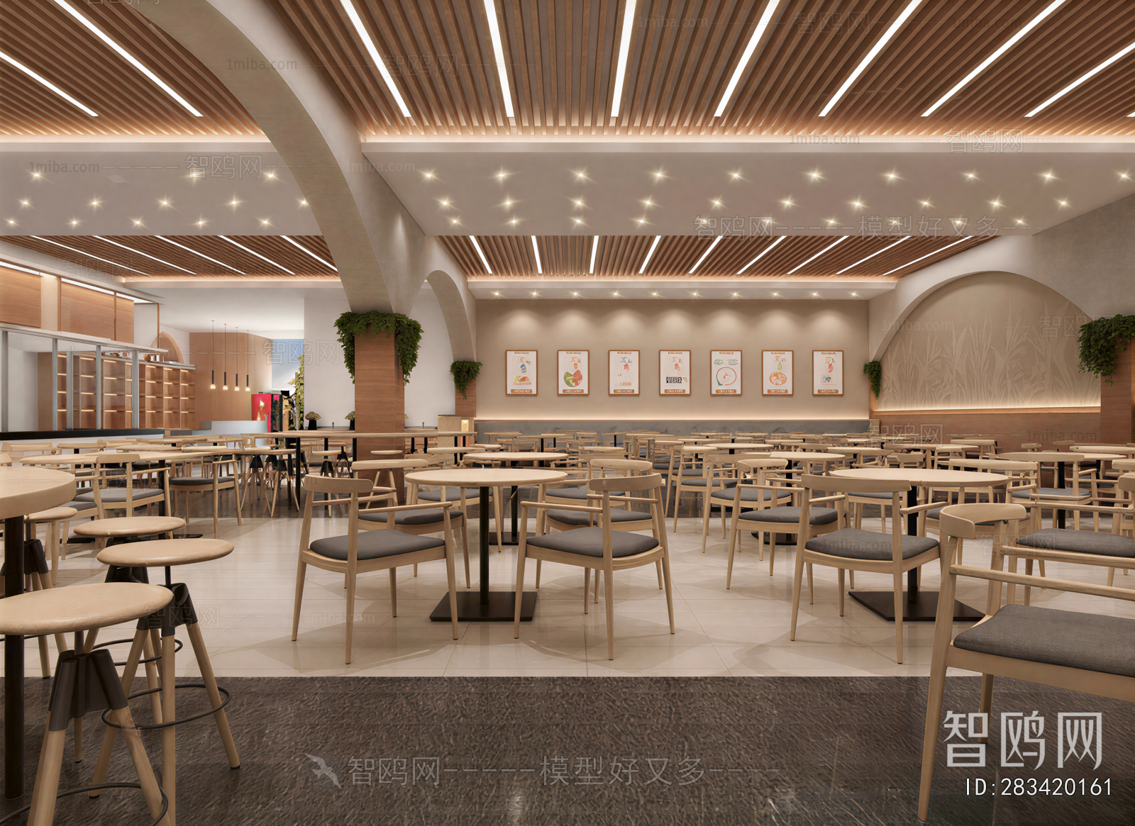 Modern Office Canteen