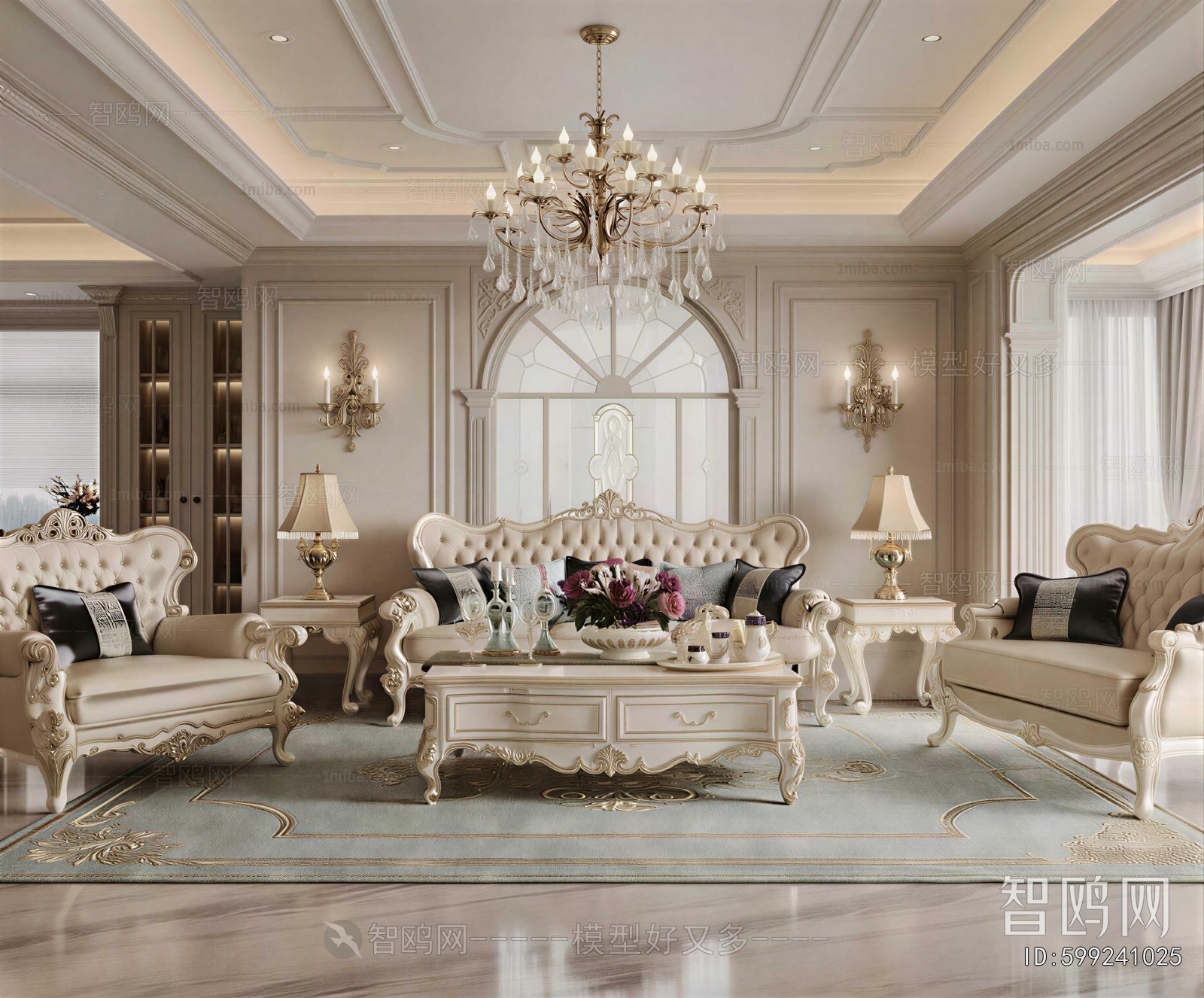 European Style A Living Room