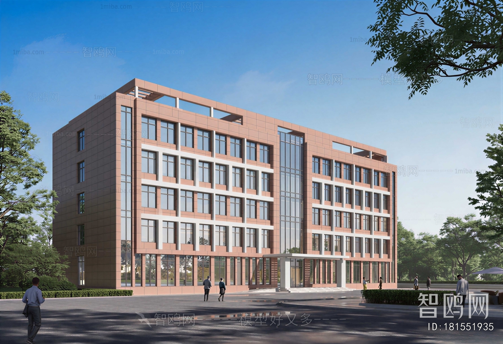 Modern Appearance Of Commercial Building