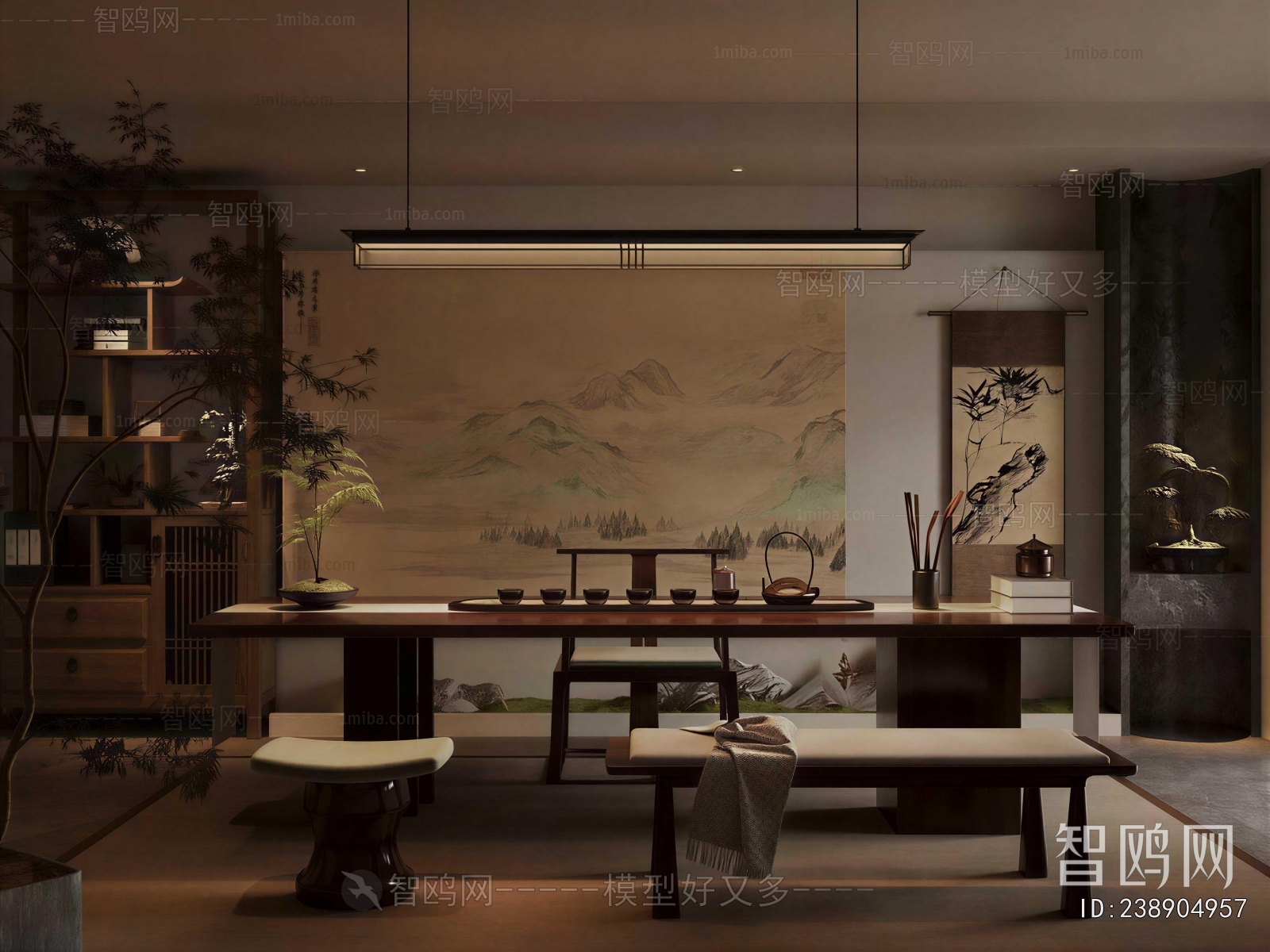 New Chinese Style Tea House